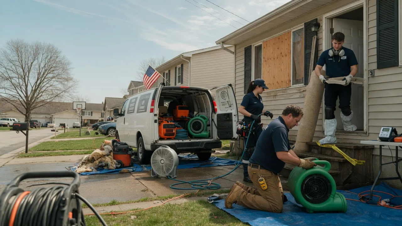 Water Damage Restoration in Connerville, OK near me